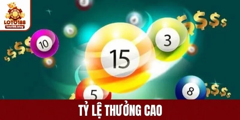 Xổ số LOTO188 trả thưởng xanh chín mỗi ngày